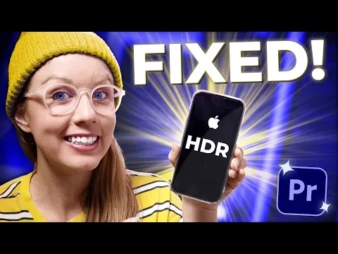 New in Premiere Pro! Fix HDR Color (version 23.2 update!)