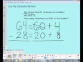 Two-Digit Subtraction Expanded Method