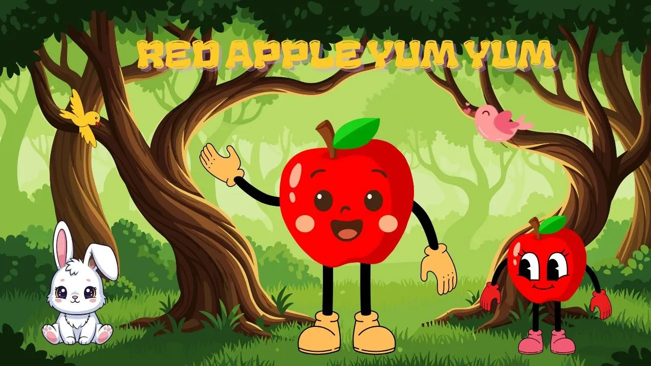 🍎🎵 The Red Apple Song
