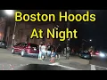 BOSTON HOODS AT NIGHT