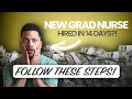5 New Grad Nurse Job Tips for 2023 How to find your first nursing job
