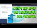 Create and Apply SSL Certificates for Portainer