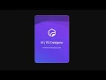Animated Gradient Wave Card - Super Cool UI Card Using HTML CSS