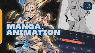 Download MANGA ANIMATION (WAVY HAIR) ON ALIGHT MOTION - Alight Motion Tutorial MP3