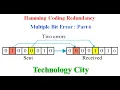 Hamming Encoding Redundancy Multiple Bits with Example Part 6