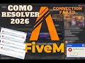 COMO RESOLVER O ERROR FAILURE - INVALID FIVEM CLIENT VERSION IN TICKET REQUEST PLEASE RESTART FIVEM