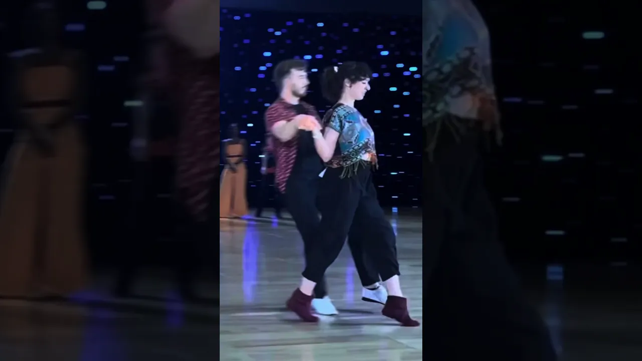 Improv dance panic 😱#westcoastswing #modernswing #dance #improv #competition