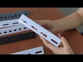 Angle Hardware-DIY Angle Steel Angle steel shelf
