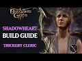 BG3 Shadowheart Build Guide - Trickery Cleric Thief Rogue