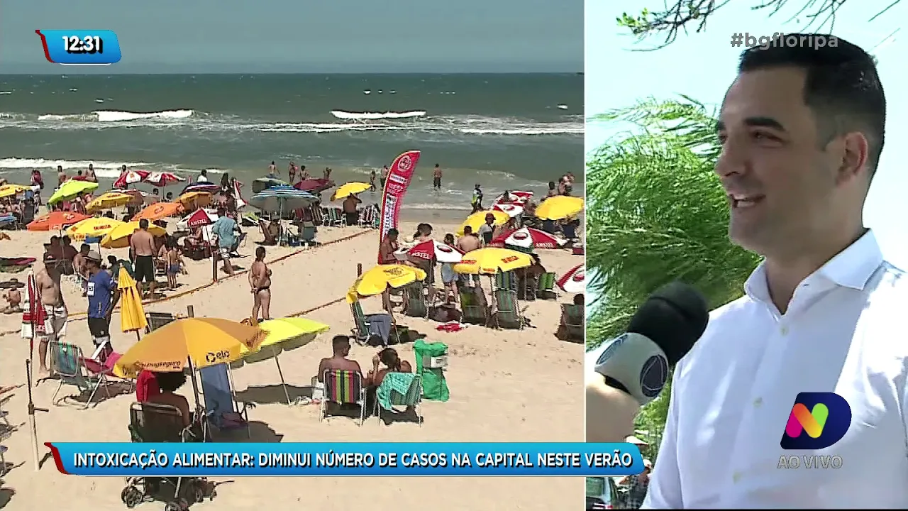 Intoxicação alimentar: Diminui número de casos em Florianópolis neste verão