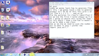 Fibonacci Series In Java using Scanner