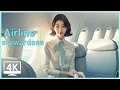 Download Lagu [4K] Airline Stewardess lookbook | 하늘 위의 패션쇼: 2024년 최고의 항공 승무원 유니폼