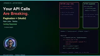 Python APIs Pagination OAuth2 Rate Limits Retries Caching Explained Ep 67