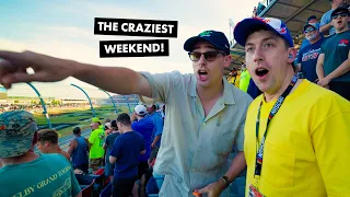Two Brits go Tailgating at a NASCAR Race