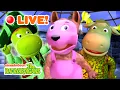 Download Lagu 🔴 LIVE: Spooky Backyardigans Halloween Adventures! w/ Tasha, Pablo \u0026 Uniqua | The Backyardigans