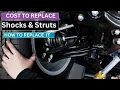 How Much Does it Cost to Replace Shocks and Struts
