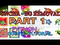 UNCHA - Part 1 Batch Background Removal using Python