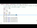 Variables Java Basics 16 Java in Telugu