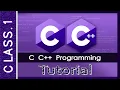 C C Programming Tutorial Class 1 for Beginners header file clrscr printf getch