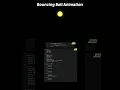 CSS Bouncing Ball Animation CSS Animation Neon Bouncing Ball CSS loading Effect