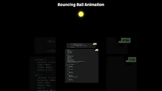 CSS Bouncing Ball Animation CSS Animation Neon Bouncing Ball CSS loading Effect