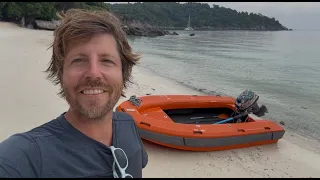 We like this evolution of the Tender – Exce1sior carbon dinghy test