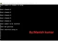 C program to insert a number at a given location in an array-37