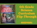 Masterbooks Homeschool Science 6th Grade Curriculum Flip-through
