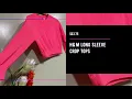 Boutiq Mill - H M long Sleeve crop Tops