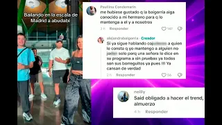 Alejandra Baigorria se pelea con usuarios de redes por Said Palao: "Ya déjenme en paz"