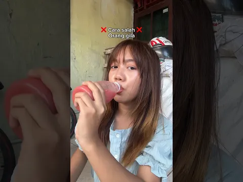 HACKS BARU! TUTORIAL CARA MINUM? BARU TAU! #fypシ #viral #shorts #tutorial #youtubeshorts