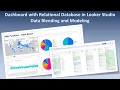Dashboard with Relational Database in Looker Studio Data Blending and Modeling