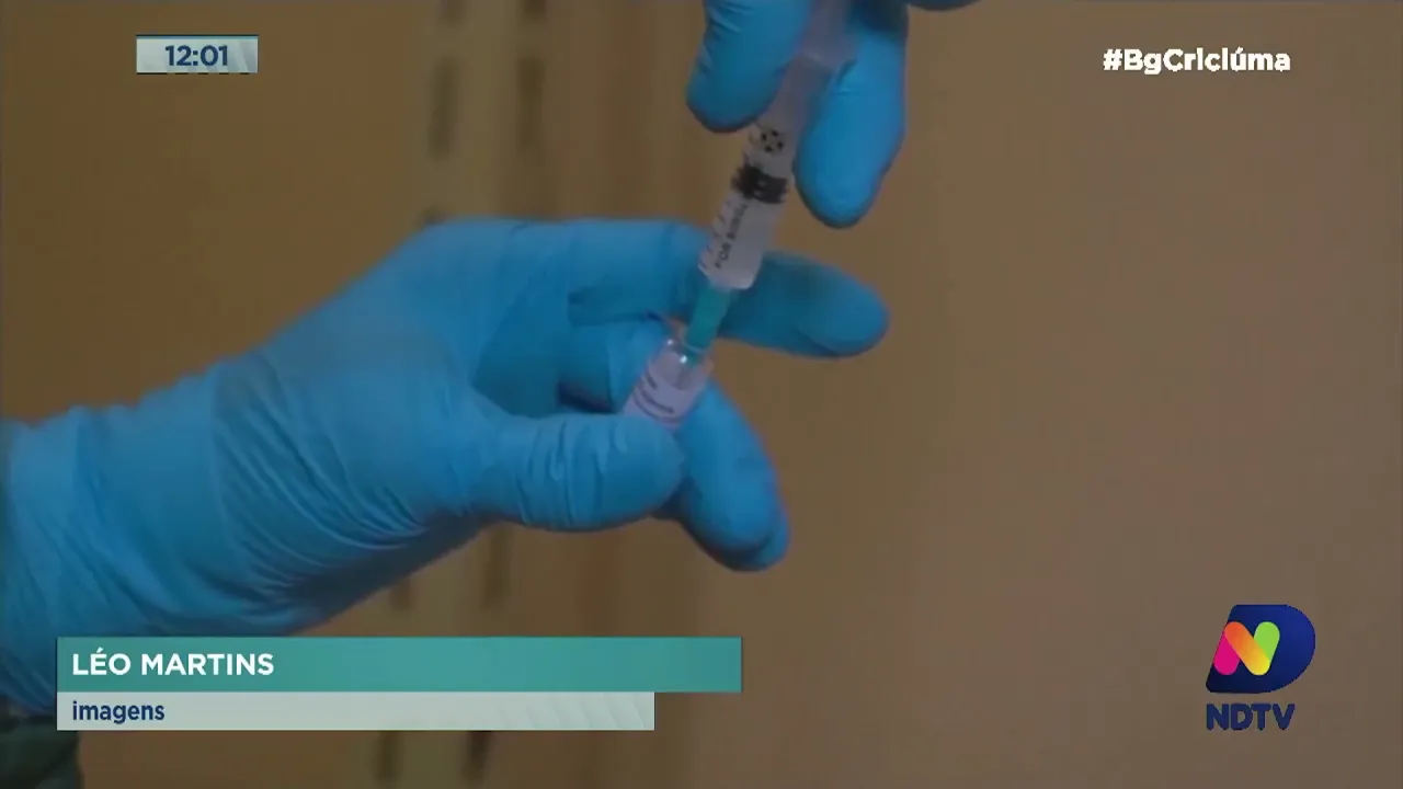 Criança toma vacina contra Covid-19 por engano