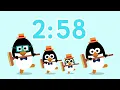 The Three-Minute Clean Up Timer Song | 3 Minute Count Down | Scratch Garden