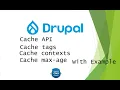 Cache API Cache Tags Contexts Max-age With Practical Examples Explained in Hindi