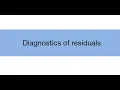Topic 13 2 Diagnostic plots of residuals