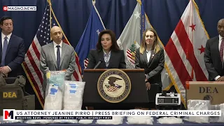🚨 Jeanine Pirro Announces Superseding Indictment in Transnational Narcotics Trafficking [LIVE]