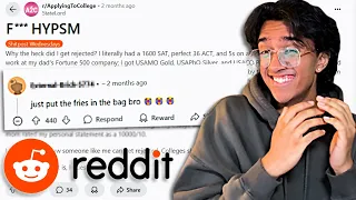 I React to Reddit s UNHINGED College Admissions Meltdowns