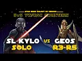 5v5 - Solo SL Kylo Ren vs Relic Geos SWGOH GAC Geo Counter