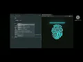 Tutorial for making finger print button stamp using html CSS coding animated