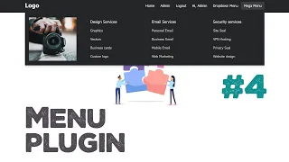 Menu plugin for thunderPHP Framework Dropdowns Quick programming tutorial