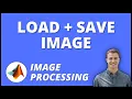 How to Import Load Rotate and Save an Image in MATLAB Image Processing