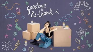 Kira Kosarin - goodbye & thank u [Official Lyric Video]