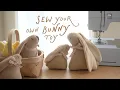 Make Your Own Easter Bunny Toy Sewing Tutorial