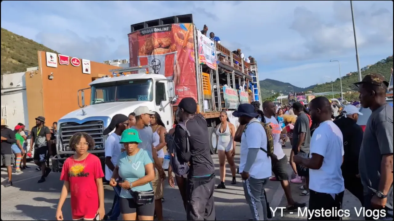 St. Maarten JOUVERT 2024 Morning FT Benji N20 - SXM Carnival ✅ - Mystelics Vlogs