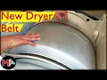 Dryer Belt Replacement