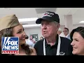 Peter Doocy chats with WWII hero and performers ahead of Trump s speech