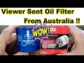 Subaru Oil Filter 15208AA12A vs Ryco Z436 Oil Filter Cut Open Oil Filter Comparison