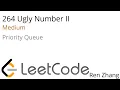 Leetcode 264 Ugly Number II