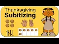 Thanksgiving Subitizing 10 Frames Tallies Fingers Dots Math Game
